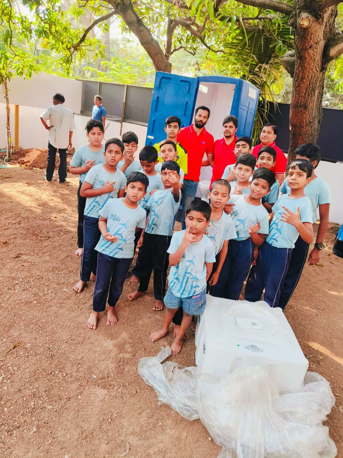 jain ekta manch visited vatsalyapuram